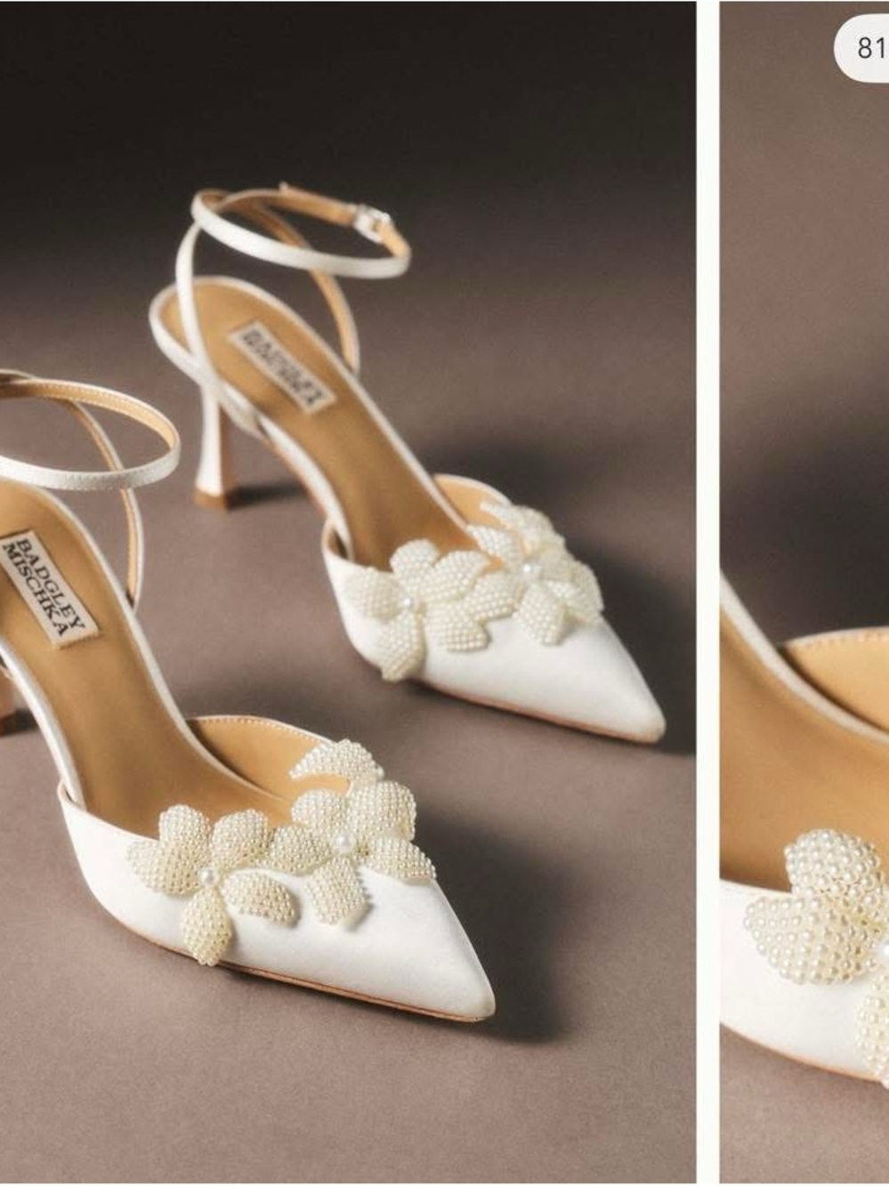 Badgley Mischka Whitman Ankle Strap Heel